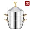 Трехслойная пароварка Norton Jintes из нержавеющей стали