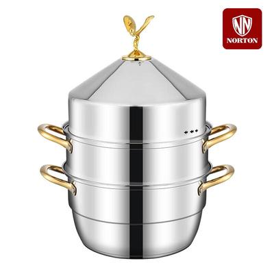 Трехслойная пароварка Norton Jintes из нержавеющей стали