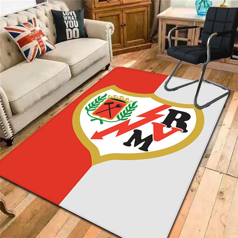Rayo Vallecano Pattern Rug Floor Mat for Living Room or Bedroom Soft and Comfortable Carpet a Gift for Birthday and Holiday.