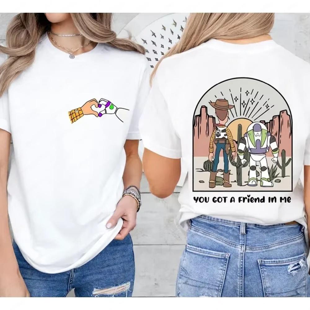 Toy Story Friends 3D Printed TShirt Girl Travel TShirt You Have A Friend Inside Me TShirt 2025 Y2K New Quick Dry