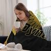 Плед Dynamo We Are Family, не скатывается, мягкий, пушистый, для дома