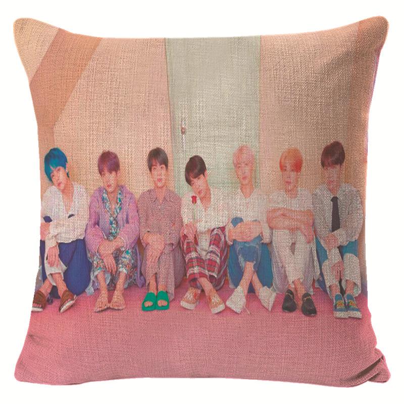 BTS Подарок для фанатов Диван Декоративная наволочка Подушка