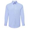Premier Mens Supreme Oxford Long-Sleeved Formal Shirt