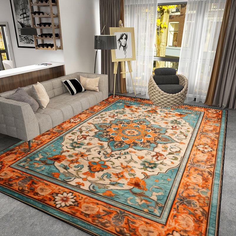 Gorgeous Persian Hall Carpets for Living Room Decor Large Area Non-slip Soft Bedside Bedroom Rug Lounge Coffee Tables Floor Mat