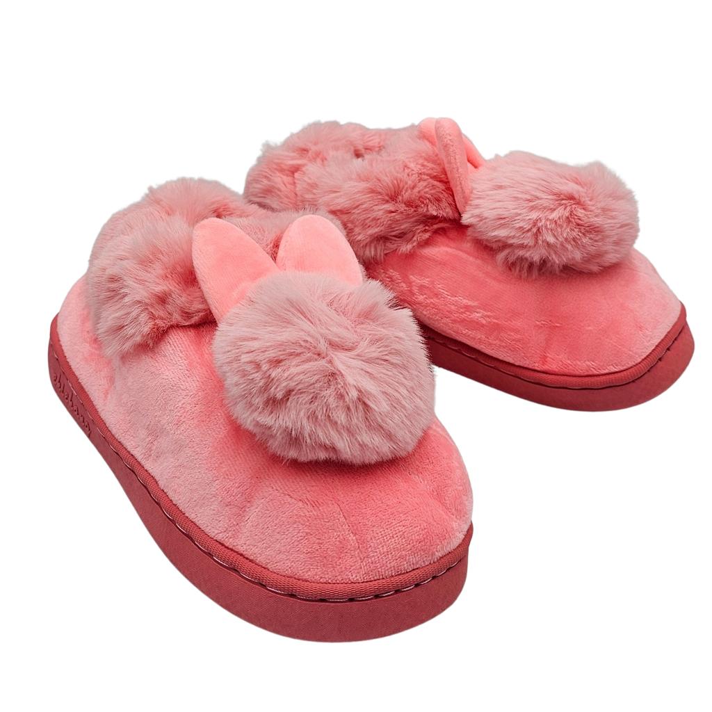 Women's Winter Slippers Warm Home Slippers Rabbit Size 36-37