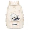 College Style Junior High School Student Backpack Animation Peripheral Printing Ridge Protection Student Schoolbag