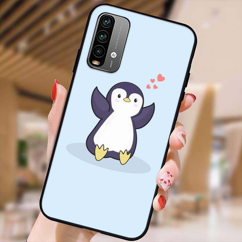 Милый милый чехол для телефона с изображением пингвина для Xiaomi9 10 11PRO LITE Redmi Note7 8 9 10A PRO K40 Poco3 Shell