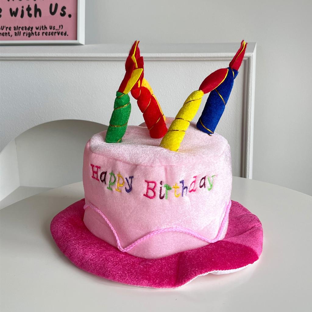Мягкий набор из шляпы и очков для праздничного торта на день рождения, 2 шт., новинка, аксессуары для дня рождения для детей и взрослых, декор для празднования дня рождения