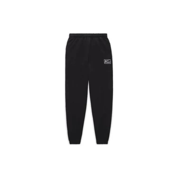 Nike Stüssy Washed Fleece Pants (Unisex) Knitted Sweatpants FN5235 010