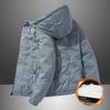 Men's Winter Hooded Cotton Jacket - Trendy Casual Short Coat