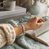 Simple Design Cuff Bracelet This Too Shall Pass Mantra Bracelet, Hidden Message Engarved Fashionable Color Bracelets Inspirational Bangle Adjustable