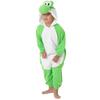 SAZAC Character Fleece Kigurumi Super Mario Yoshi for Children 130cm