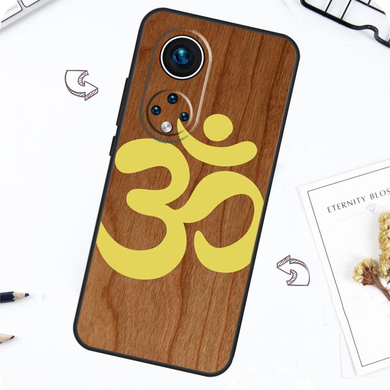 Чехол-символ Хинду ОМ для йоги для Honor Magic 7 Lite 5 6 Pro Honor 200 50 70 90 Lite X8b X9a X8a X8 X9 X9c X9b