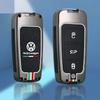 VW GTI GOLF 2026 Hot For VW VOLKSWAGEN Zinc Alloy Leather Car Remote Key Cover Case Shell For Volkswagen VW Passat B6 B7 Magotan