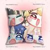 Cute Game TTrickcal Anime Pillow Case Antidustmite Pillowcase Invisible zipper silky short plush Sofa cushion cover