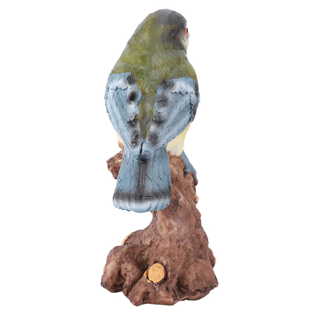 Garden Bird Statue Sculpture Decoration Animal Bird Figurine for Indoor Outdoor Backyard Yard Porch Patio Home Shelf Decor Bird Ornament