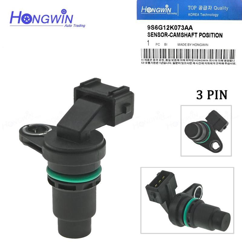 9S6G12K073AA New Camshaft Position Sensor For FORD Courier Ecosport Fiesta Focus Ka 1.0 1.6 2009-2016 9S6G12K073BA 340215004R