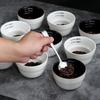 Measuring Ceramic Bowl Reusable Household Salad Noodle Bowls High Temperature Resistant Espresso Coffee Cup with Scale Tableware