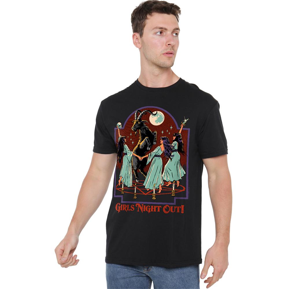 Steven Rhodes Unisex Adult Girl´s Night Out T-Shirt