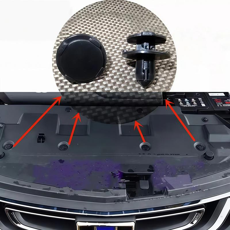 Зажимы для крепления капота и крыла Geely Emgrand Boyue Borui