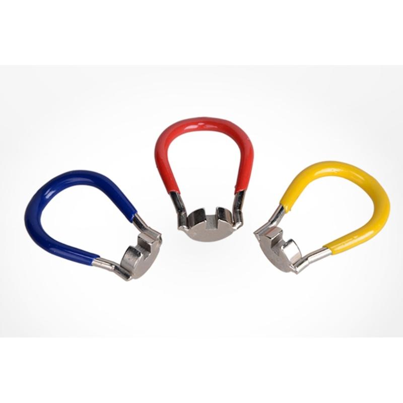 Набор инструментов для регулировки спиц велосипеда, ключ для спиц, рычаг для снятия шин, натяжитель спиц, ремонтный инструмент, карманный велосипедный инструмент, прочный