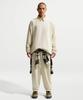 Спортивные штаны Club Oversized из французского терри M - Светло-хаки:Белый / If0722-229