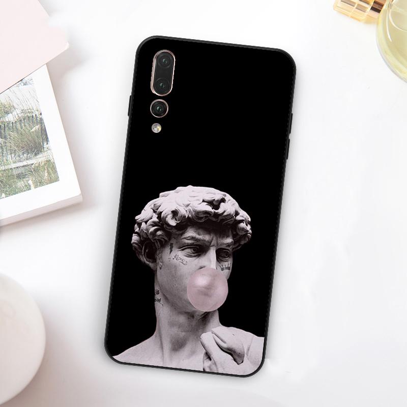 Греческая эстетика Гипсовая статуя искусство Для Huawei Nova 5T 9 10 SE 7i 8i 11i 12i Y73 Y90 Y70 Y72 Y61 Y91 Y60 P20 P40 P30 Lite Чехол