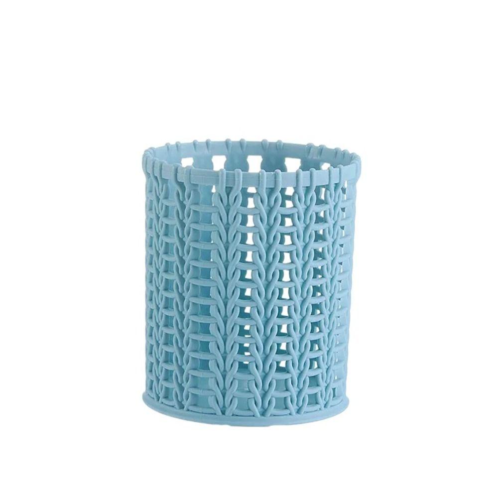 Многофункциональный пластиковый ящик для хранения, креативный контейнер для канцелярских товаров и кистей для макияжа для студентов