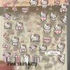 3D объемные милые наклейки Hello Kitty для дизайна ногтей и на камеру телефона