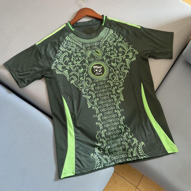 2024-2025 Algeria Away Football Jersey Adult Quick Dry Breathable Sports