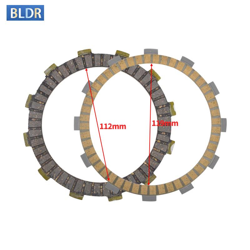 Friction Clutch Plate Kit For CCM 400 R3 2007 400 DS404 DS 404 03-04 400 CR40 SR40 400 Street Scrambler For Polaris 500 Predator