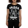 STAR WARS Womens/Ladies Darth Vader Collegiate Cotton T-Shirt