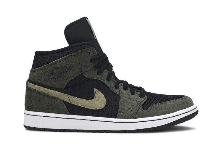 Jordan 1 Mid Military Olive (Women's)