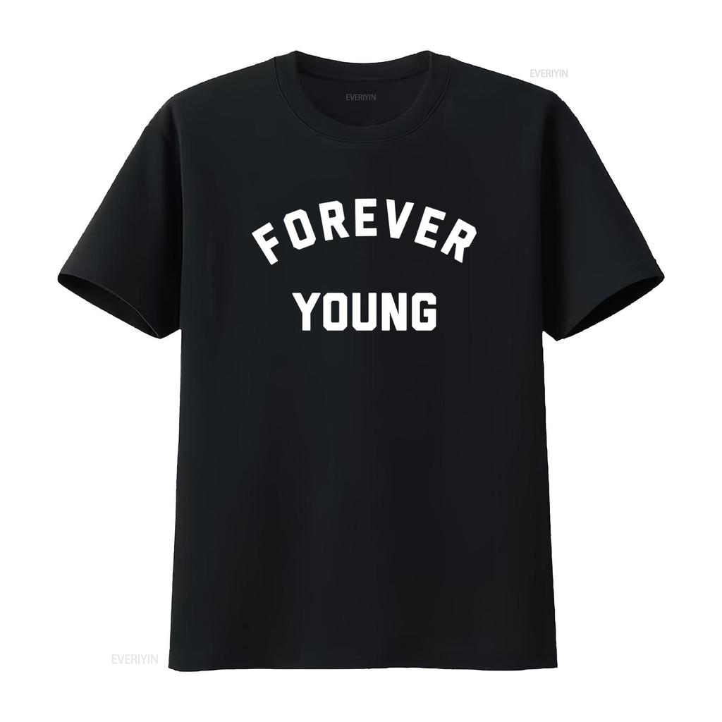 Forever Young Футболка в стиле Классический Рок Ретро 70-е Культура Боб Дилан The Band Песни Жизнь Молодость Дети Америка винтаж Стирка