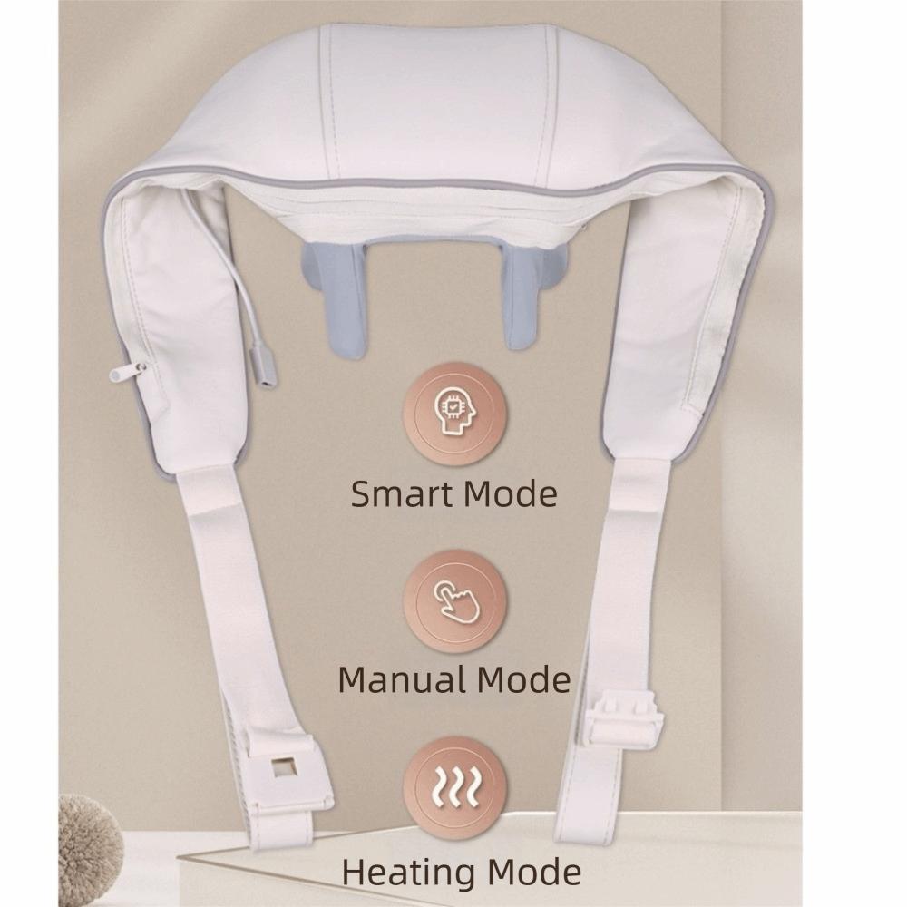 Портативный массажер для шеи и плеч, электрический разминающий массажный платок, беспроводная массажная подушка, фитнес