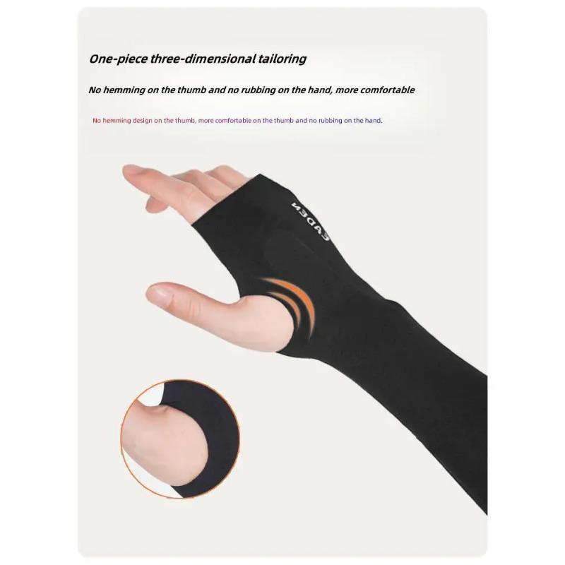 2PCS Volleyball Arm Cormpression Sleeves Passing Hitting Forearm Sleeves with Protection Pads and Thumb Hole Padded Wrist Guard