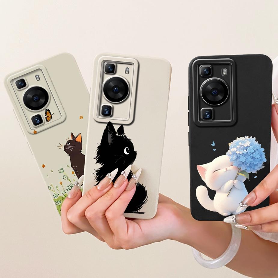Чехол для Huawei P60 Pro MNA-AL00 Новый Роскошный Конфетный Расписной Чехол Мягкий Силиконовый Чехол Для Huawei P60 Art P 60 Pro P60Pro Funda Сумки
