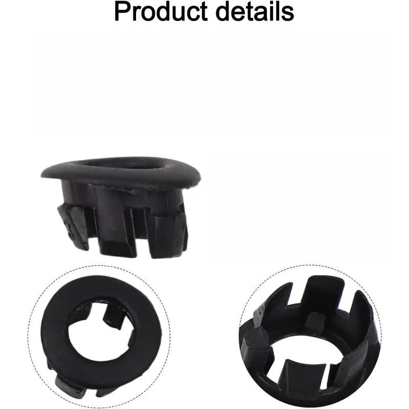 Door Lock Rod Grommet for BMW Interior Door Panel Clip Fastener Compatible with X5 E53 1999-2006 51418408567 Black Plastic