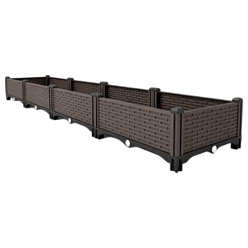 Beifute Weather-Resistant Balcony Planter Box