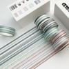 6 рулонов/коробка Каваий блокнот DIY клетчатая васи-лента маскировочная лента бумага подарочный декоративный материал 6 цветов в коробке 5 метров в рулоне