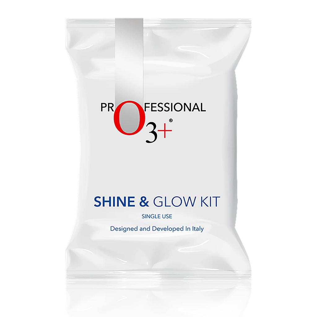 O3+ Shine & Glow Монодозовый Набор для Лица 32г+6мл Для Сияющего Ровного Тона Кожи Ежедневный Уход Упаковка из 2 штук