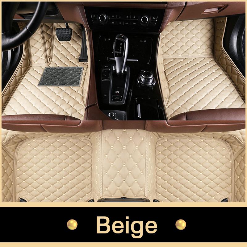 Автомобильные коврики для Toyota Alphard 2011 2012 2013 2014, изготовленные на заказ автомобильные подушечки для ног, автомобильный ковер