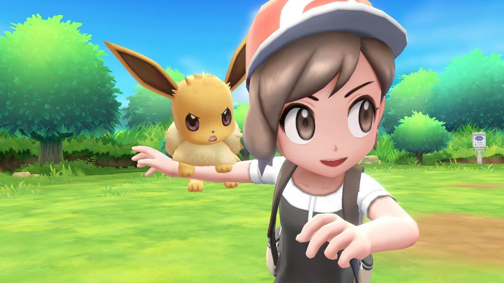 Pokemon Eevee Monster Ball Plus Set Switch Поехали! -