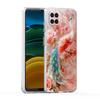 Мягкий чехол для Samsung Galaxy A25 A23 A22 A52S A52 A55 A72 A71 A41 A31 A13 A11 Прозрачный чехол для телефона Цветочный цветочный узор с птицами
