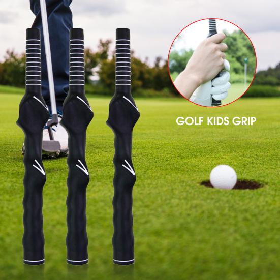 Club Grip Anti Slip High Toughness Rubber Useful Posture Correction Golf Practice for Kids