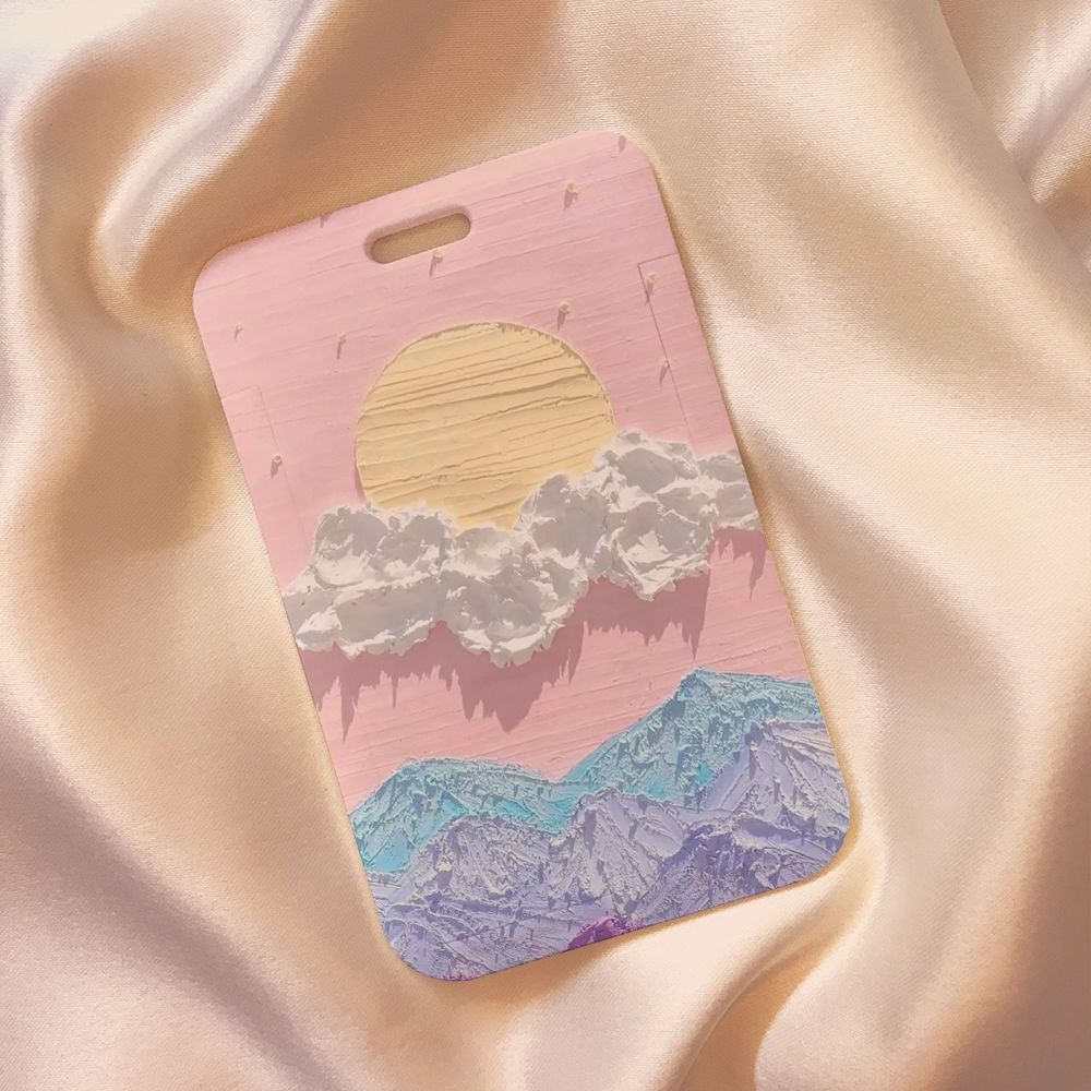 Пластиковые держатели кредитных карт, держатели банковских удостоверений, симпатичные держатели визитных карточек для детей