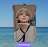 [Б/У] Пляжное полотенце BTS JIMIN, полотенце-одеяло, 160 см x 80 см, Корея