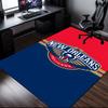 Pelicans Team Spirit Rug Office Carpet Non-Slip Mat, Chair Rug Floor Covering for Gaming, Bedroom, Living Room , Home Decor Christmas Gift