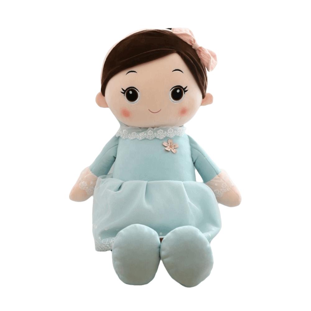 Lace Clothes Sleeping Dolls 40cm Size Soft Doll Pillow Cute Stuffed Dolls For Kids