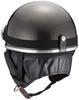 Bike Parts Center Half Helmet with Goggles, Gunmetal, One Size Fits Most (Head Circumference 57cm-59cm) 7409